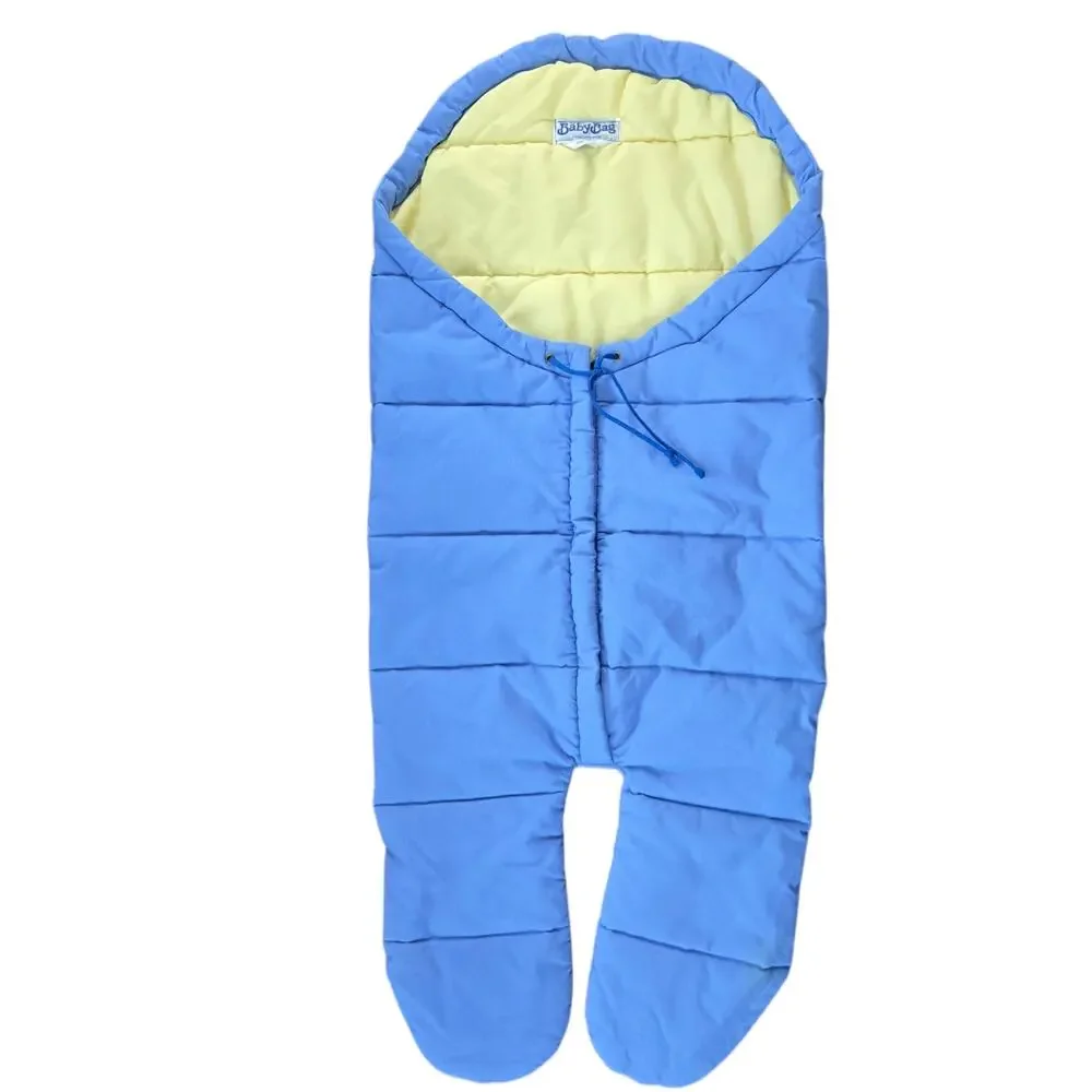 Vintage The Baby Bag Outdoor Bunting LL Bean Insulated Camping Snowsuit 3mo-2Y
